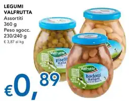 Migross Supermercati e Market Legumi Valfrutta offerta