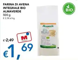 Migross Supermercati e Market Farina di avena integrale bio Almaverde offerta
