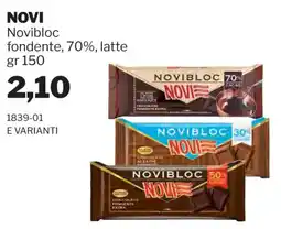 GrosMarket Novibloc fondente offerta
