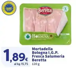 Sigma Mortadella Bologna I.G.P. Fresca Salumeria Beretta offerta
