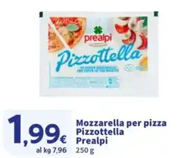 Sigma Mozzarella per pizza Pizzottella Prealpi offerta
