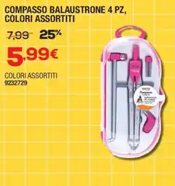 Bricofer Compasso Balaustone Skatte offerta