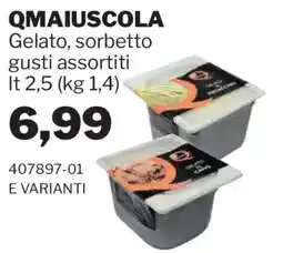GrosMarket Qmaiuscola gelato sorbetto offerta