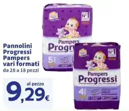 Sigma Pannolini Progressi Pampers offerta