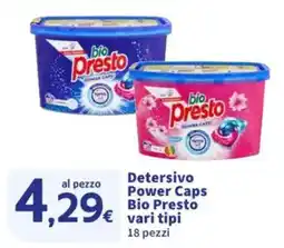 Sigma Detersivo Power Caps Bio Presto offerta