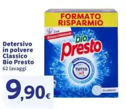 Sigma Detersivo in polvere Classico Bio Presto offerta