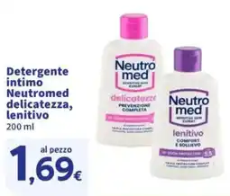 Sigma Detergente intimo Neutromed delicatezza, lenitivo offerta