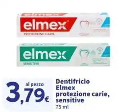 Sigma Dentifricio Elmex protezione carie, sensitive offerta