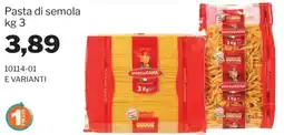 GrosMarket Pasta di semola pastaZARA offerta