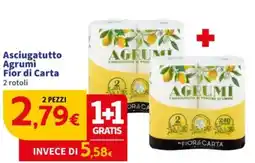 Sigma Asciugatutto Agrumi Fior di Carta offerta