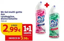Sigma Wc Gel multi-getto Ace offerta
