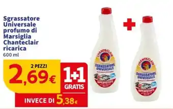 Sgrassatore universale profumo di Marsiglia Chanteclair ricarica