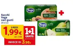 Sigma Succhi Yoga vari gusti offerta