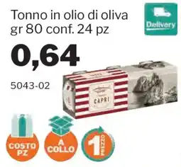 GrosMarket Tonno in olio di oliva Capri offerta