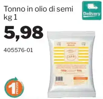 GrosMarket Tonno in olio di semi offerta