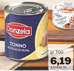 GrosMarket Donzela Tonno all'olio di oliva offerta