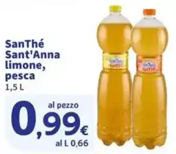 Sigma SanThé Sant'Anna limone, pesca offerta