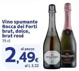 Sigma Vino spumante Rocca dei Forti offerta