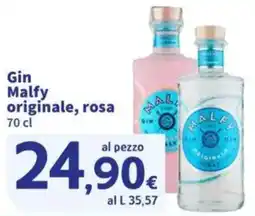 Sigma Gin Malfy originale, rosa offerta