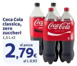 Sigma Coca Cola classica, zero zuccheri offerta