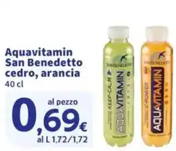 Sigma Aquavitamin San Benedetto cedro, arancia offerta