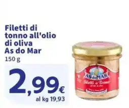 Sigma Filetti di tonno all'olio di oliva As do Mar offerta