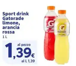 Sigma Sport drink Gatorade limone, arancia rossa offerta