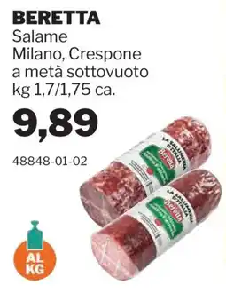 GrosMarket Salame Milano, Crespone Beretta offerta