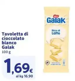 Sigma Tavoletta di cioccolato bianco Galak offerta