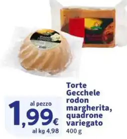 Sigma Torte Gecchele rodon margherita, quadrone variegato offerta
