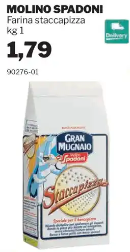 GrosMarket Farina staccapizza Molino Spadoni offerta
