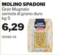 GrosMarket Semola di grano duro offerta