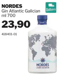 GrosMarket Nordes Gin Atlantic Galician offerta
