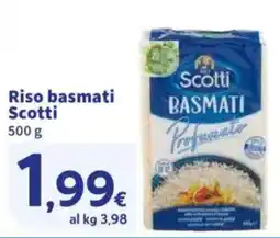 Sigma Riso basmati Scotti offerta