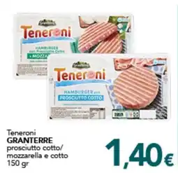 Altasfera Teneroni GRANTERRE prosciutto cotto/ mozzarella e cotto offerta