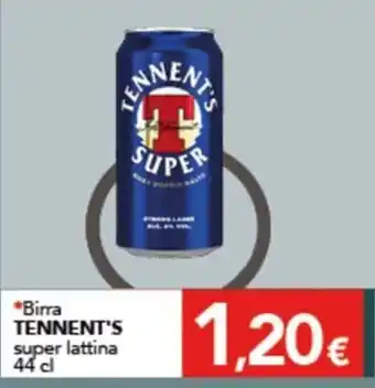 Birra TENNENT'S super lattina