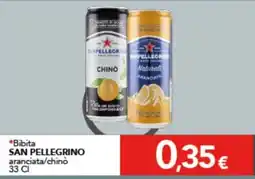 Altasfera Bibita SAN PELLEGRINO aranciata/chinò offerta