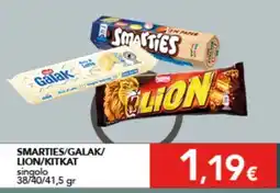 Altasfera Smarties/Galak/Lion/KitKat offerta
