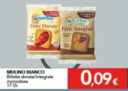 Altasfera Mulino Bianco Bifette dorate/integrale offerta