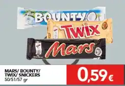 Altasfera Mars/ Bounty/ Twix/ Snickers offerta