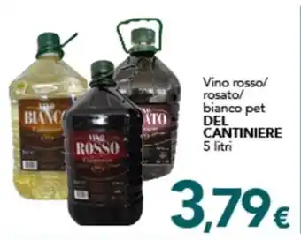 Altasfera Vino rosso/ rosato/ bianco pet DEL CANTINIERE offerta