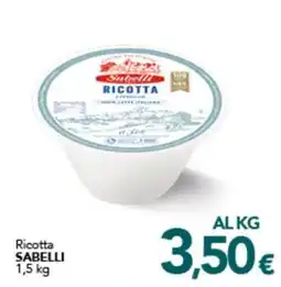 Altasfera Ricotta Sabelli offerta