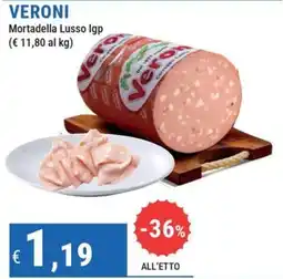 DiMeglio Mortadella Lusso Igp Veroni offerta
