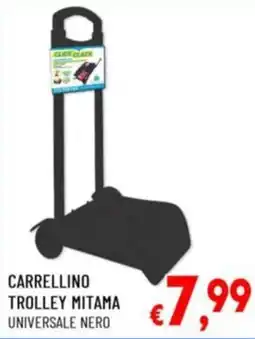 Casabalò Carrellino trolley mitama universale nero offerta