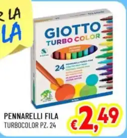 Casabalò Pennarelli fila turbocolor offerta