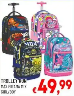 Casabalò Trolley Run Max Mitama Mix Girl/Boy offerta