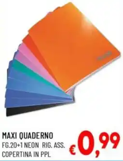 Casabalò Maxi quaderno offerta
