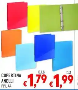 Casabalò Copertina anelli PPL A4 offerta