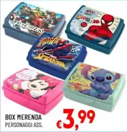Casabalò Box merenda personaggi ass. offerta