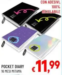 Casabalò Pocket Diary 16 Mesi Mitama offerta